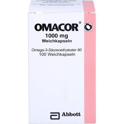 Omacor 1000 mg Weichkapseln 100 ST