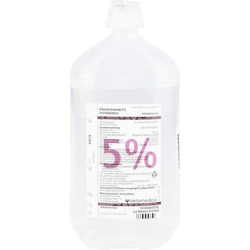 Glucose 5% Deltamedica Pl 10000 ML