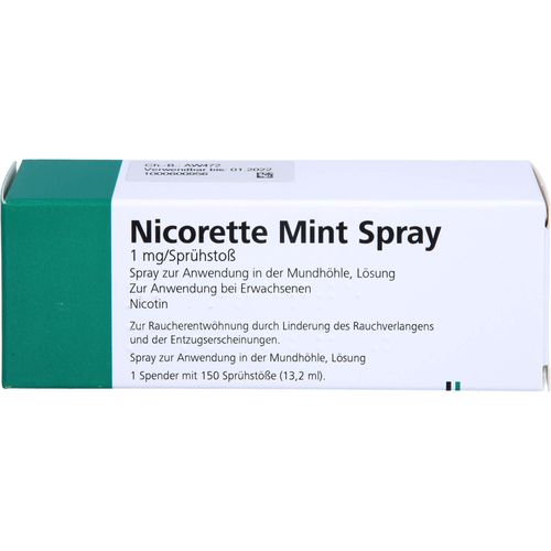 Nicorette Mint Spray 1 mg/Sprühstoß 1 ST