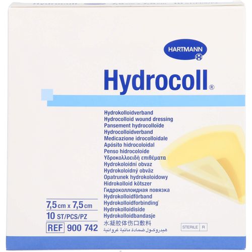 Hydrocoll Wundverband 7.5x7.5 cm 10 ST