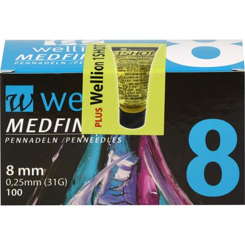 Wellion Medfine Plus Pennadeln 8Mm 100 ST