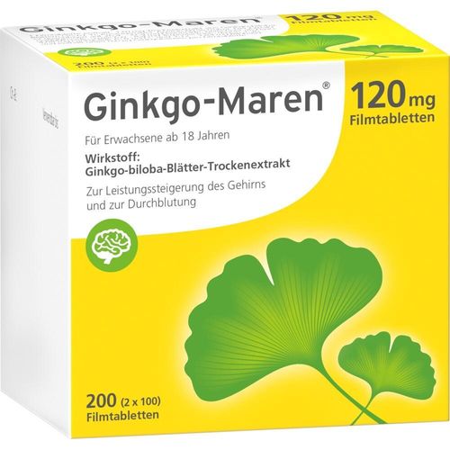 Ginkgo-Maren 120 mg 200 ST