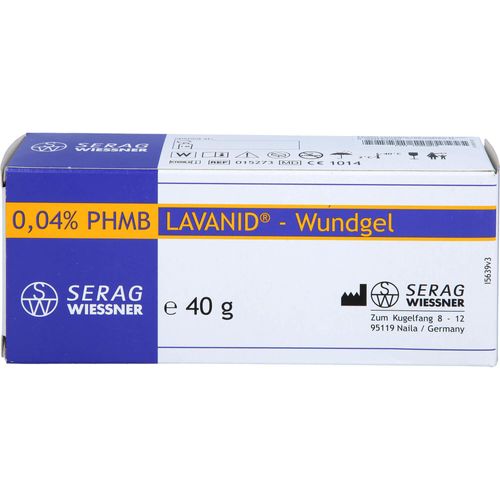 Lavanid Wundgel mit 0.04% Polihexanid 40 G