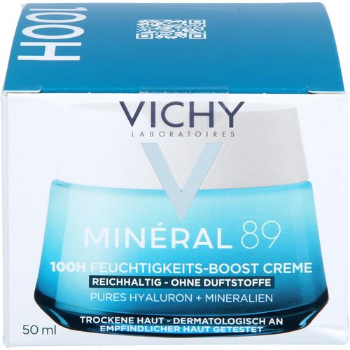 Vichy Mineral 89 Creme Reichhaltig ohne Duft 50 ML