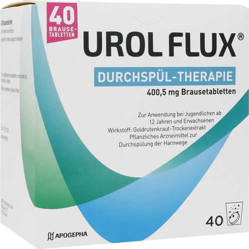 Urol Flux Durchspül-Therapie 400.5 mg Brausetabl. 40 ST