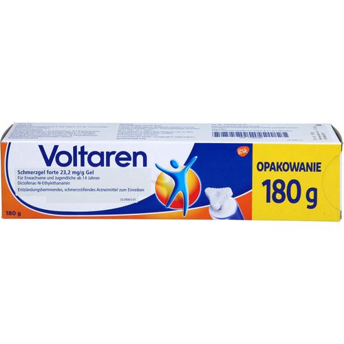 Voltaren Schmerzgel Forte 23.2mg/G Gel 180 G