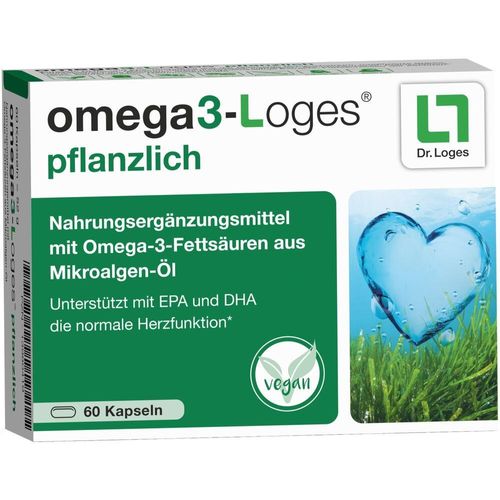 Omega3-Loges Pflanzlich 60 ST