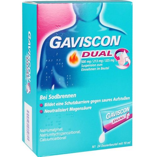 Gaviscon Dual 500mg/213mg/325mg 240 ML