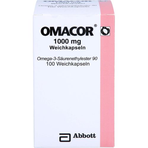 Omacor 1000 mg Weichkapseln 100 ST