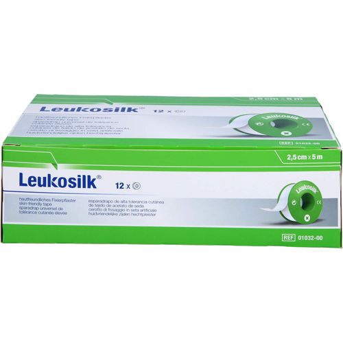 Leukosilk 2.5 cmx5 M 12 ST