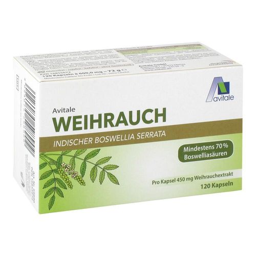 Weihrauch 450mg Boswellia Serrata 120 ST