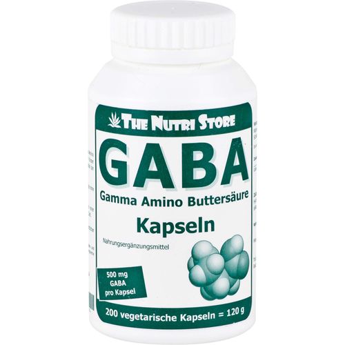 Gaba 500mg Vegetarische Kapseln 200 ST