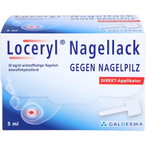 Loceryl Nagellack gegen Nagelpilz 50 mg/ml Wirkst. 5 ML