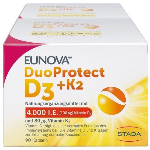 Eunova Duoprotect D3+k2 4000Ie/80Ug Kombi 180 ST