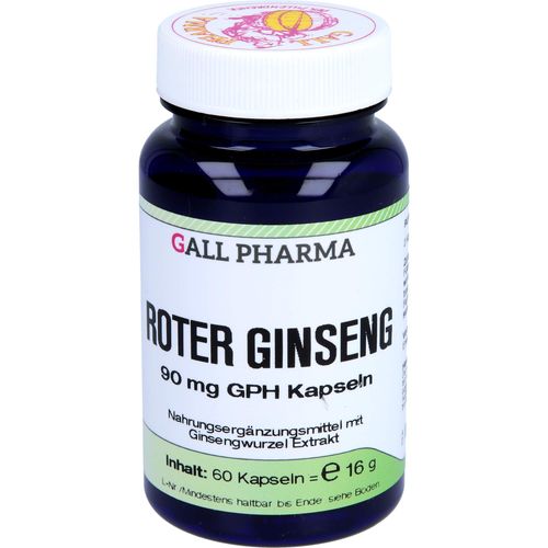 Roter Ginseng 90mg Gph Kapseln 60 ST