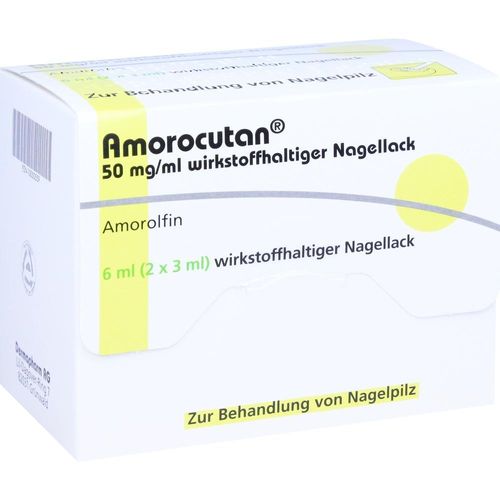 Amorocutan 50mg/ml Wirkstoffhaltiger Nagellack 6 ML