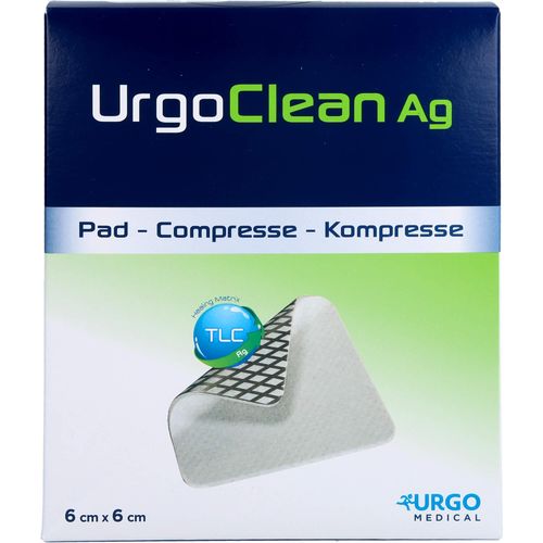 Urgoclean Ag 6x6 cm 10 ST