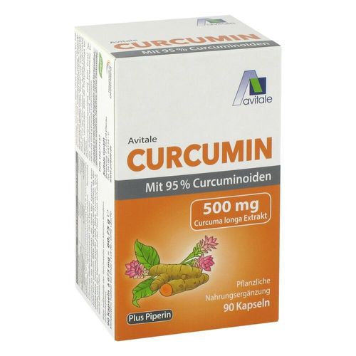 Curcumin 500 mg 95% Curcuminoide+piperin 90 ST