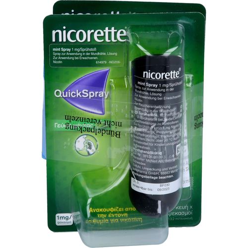 Nicorette Mint Spray 1 mg/Sprühstoß 2 ST