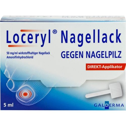 Loceryl 50 mg/ml Wirksth.nagell.gg.nagelp. Direkt 5 ML