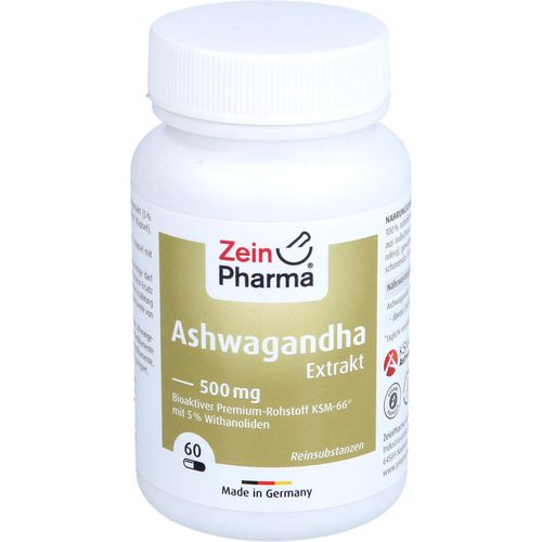 Ashwagandha Extrakt 500 mg 60 ST