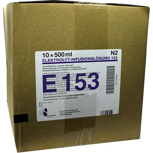 Elektrolyt-Infusionslösung 153 Pe-Flasche 5000 ML