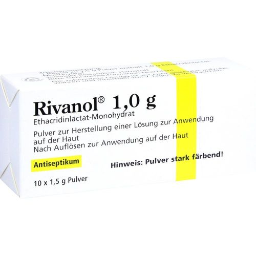 Rivanol 1.0G Pulver 10 ST