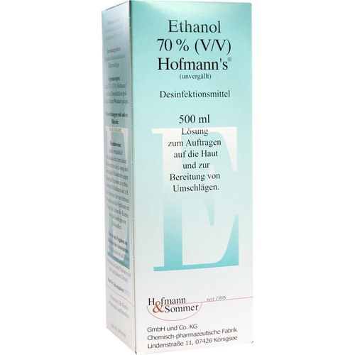 Ethanol 70% (v/V) Hofmann's 500 ML