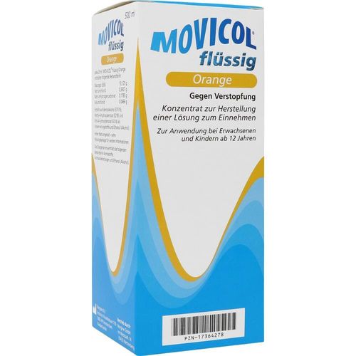 Movicol Flüssig Orange 500 ML