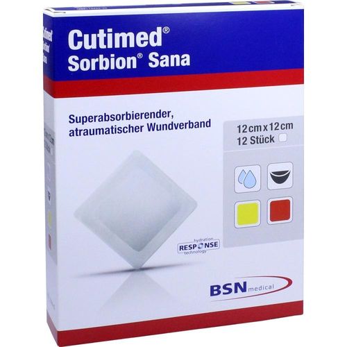 Cutimed Sorbion Sana 12x12cm 12 ST