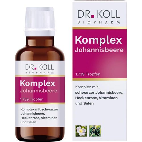 Komplex Johannisbeere Dr. Koll Gemmo Heckenrose 50 ML