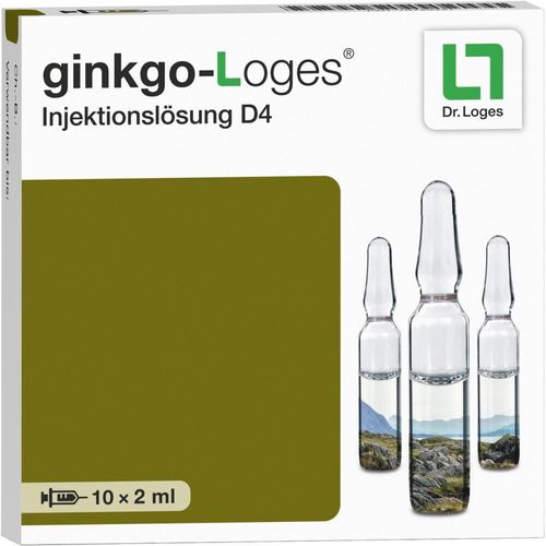 Ginkgo-Loges Injektionslösung D4 20 ML