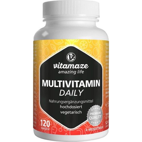 Multivitamin Daily ohne Jod Vegetarisch 120 ST