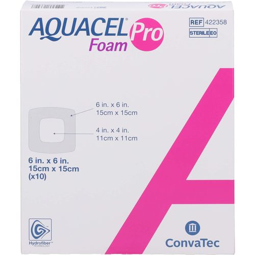 Aquacel Foam pro 15x15 cm 10 ST