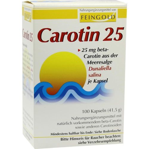 Carotin 25 Feingold 100 ST