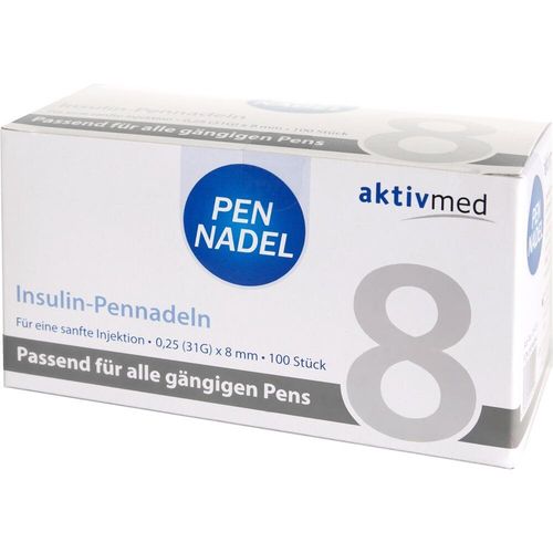 Pennadel Universal 8 Kanülen 0.26x8Mm 100 ST