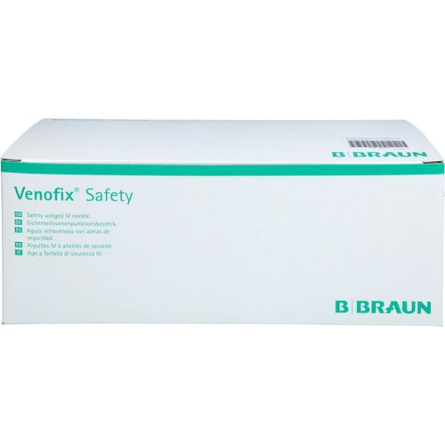 Venofix Safety Venenpunkt.21 G 0.8x19Mm 19cm Grün 50 ST