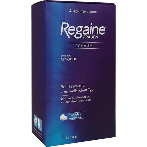 Regaine Frauen Schaum 50mg/G Minoxidil 2x60 G 120 G