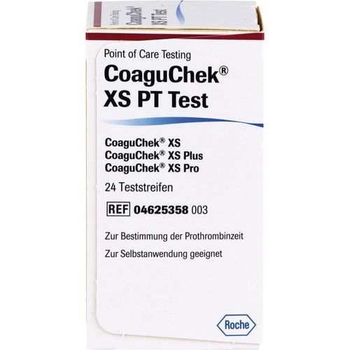 Coagu Chek Xs Pt Test 24 ST