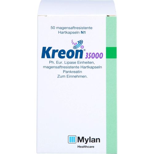 Kreon 35.000 Ph. Eur. Lipase Einheiten Hkm 50 ST