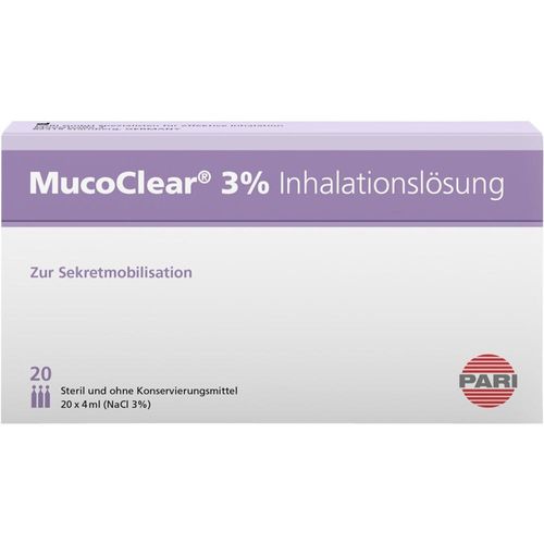 Mucoclear 3% Nacl Inhalationslösung 80 ML