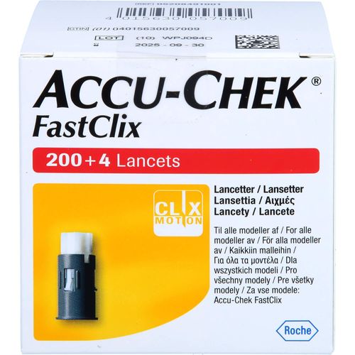 Accu-Chek Fastclix Lanzetten 204 ST