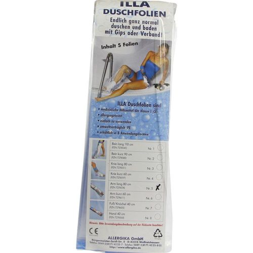 Dusch Folien Arm Lang 80cm 5 ST