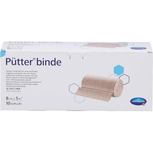 Pütter Binde 8 cm x 5 M 10 ST