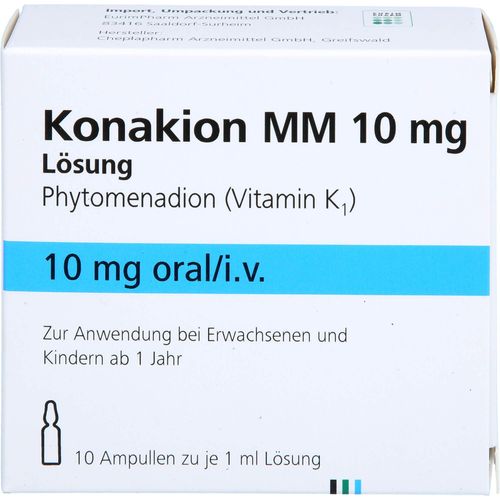 Konakion Mm 10 mg Lösung 10 ST