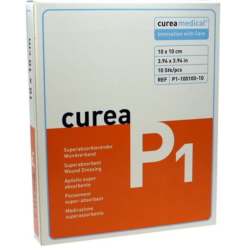 Curea P1 10x10cm Superabsorbierender Wundverband 10 ST