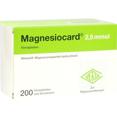 Magnesiocard 2.5 Mmol 200 ST