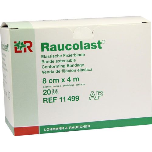 Raucolast Ap 8cm ohne Zellglas 20 ST