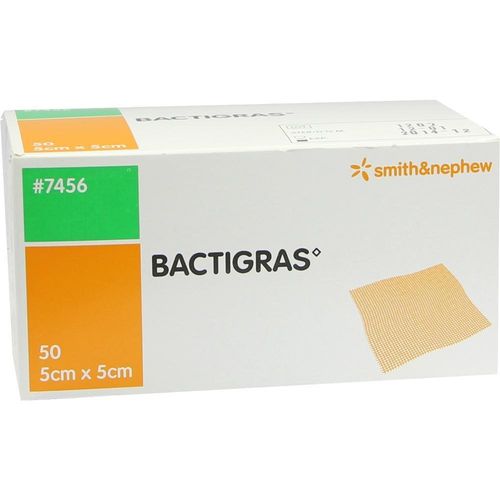 Bactigras 5x5cm 50 ST