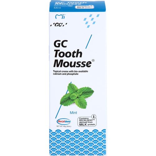 Gc Tooth Mousse Pfefferminz 40 G